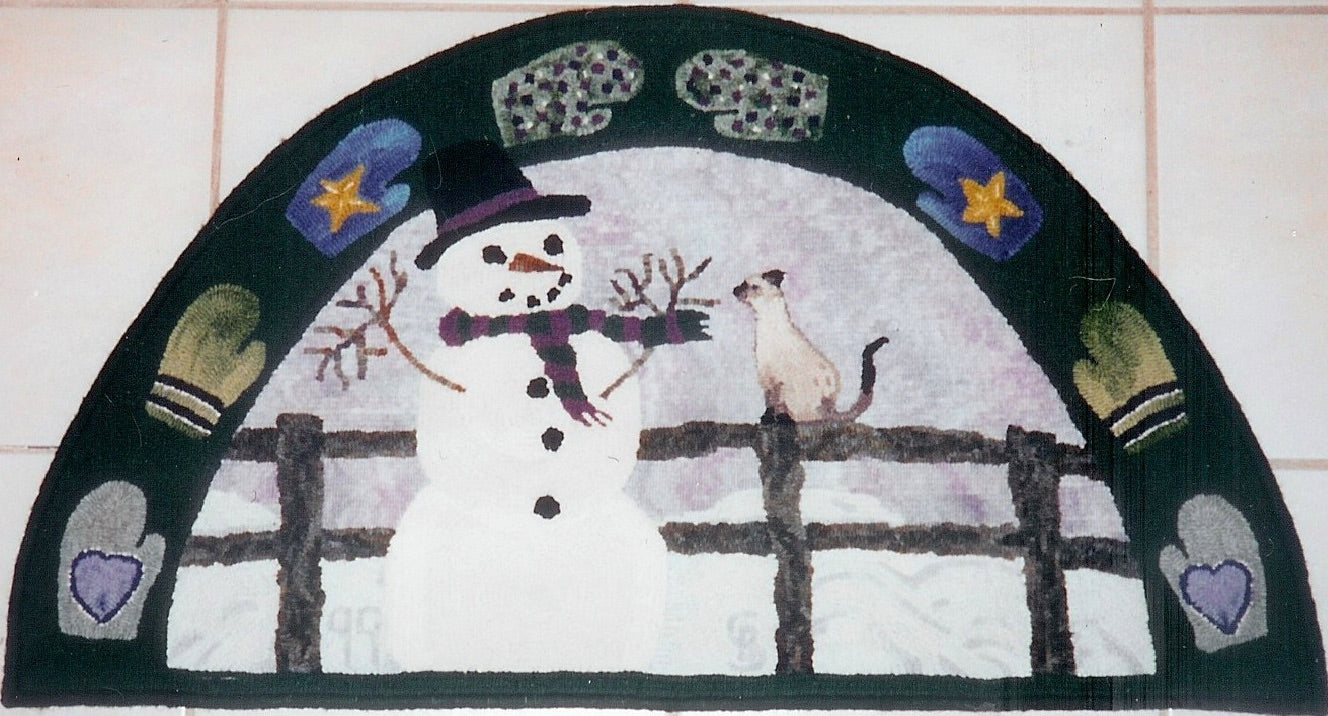 Cat and Snowman