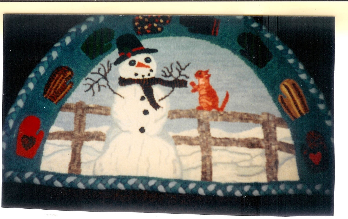 Cat and Snowman