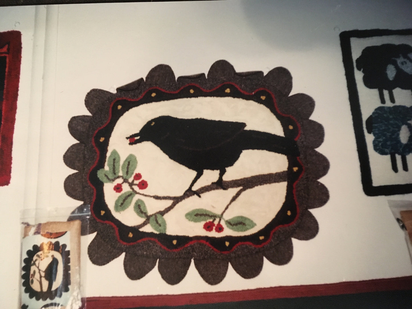 Crow with Berries