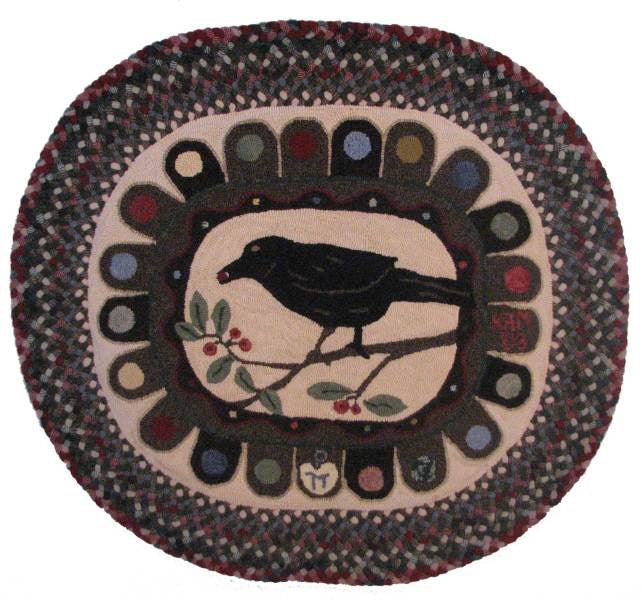 Crow with Berries