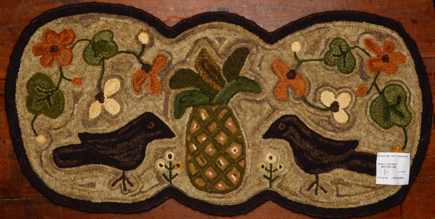 Crows and Nasturtiums