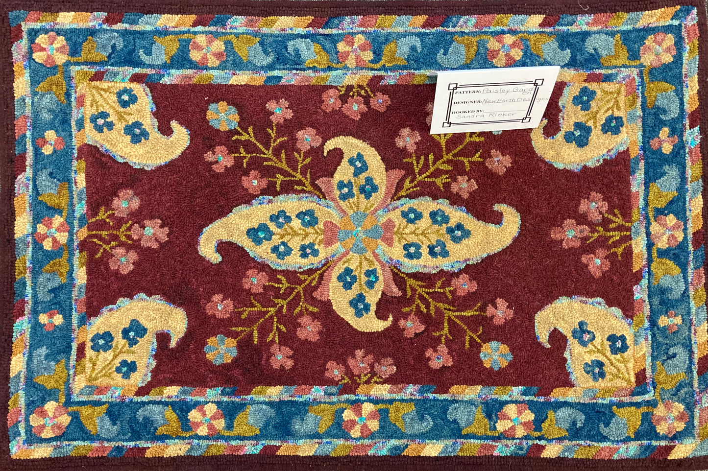 Paisley Garden Pillow