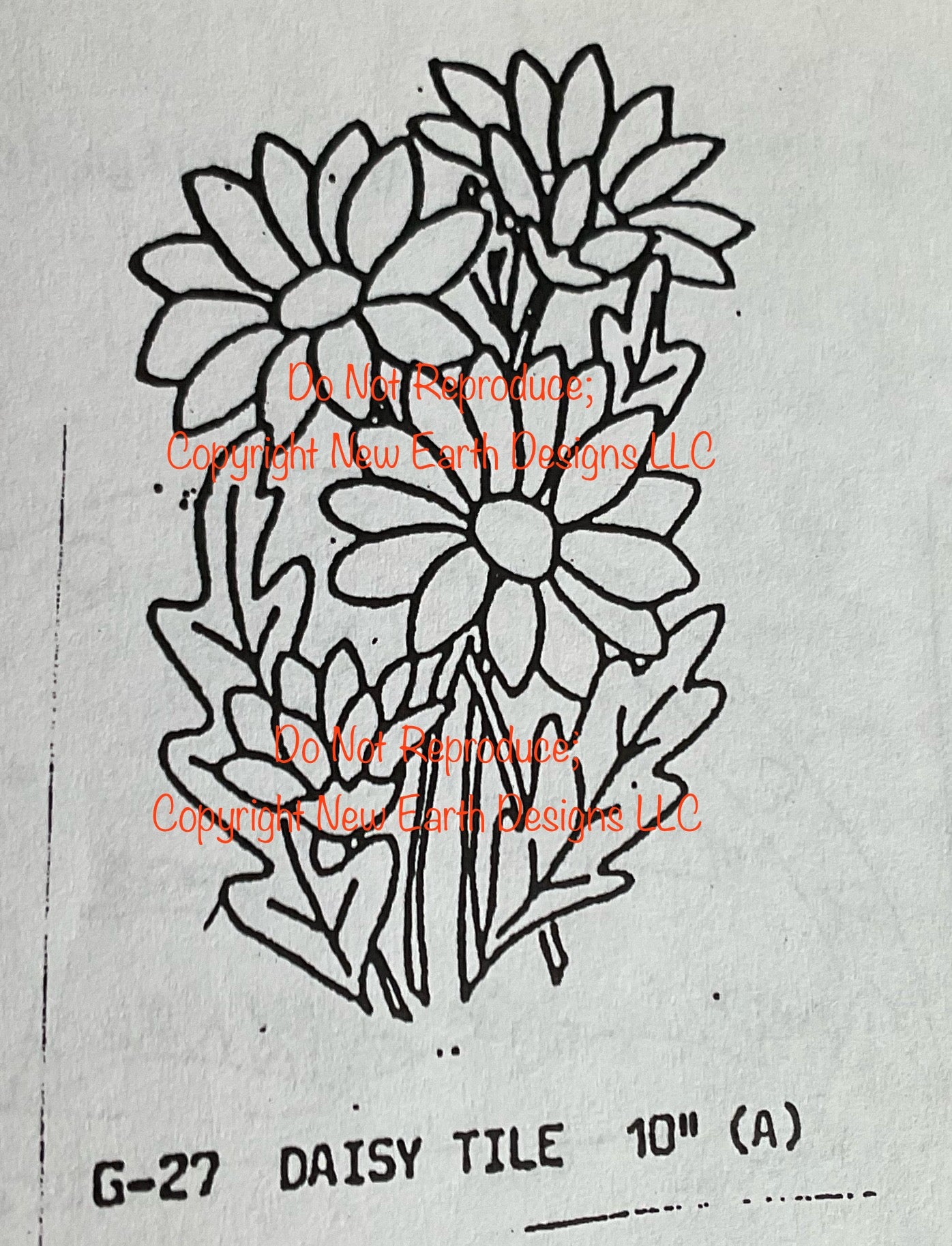 Daisy Tile