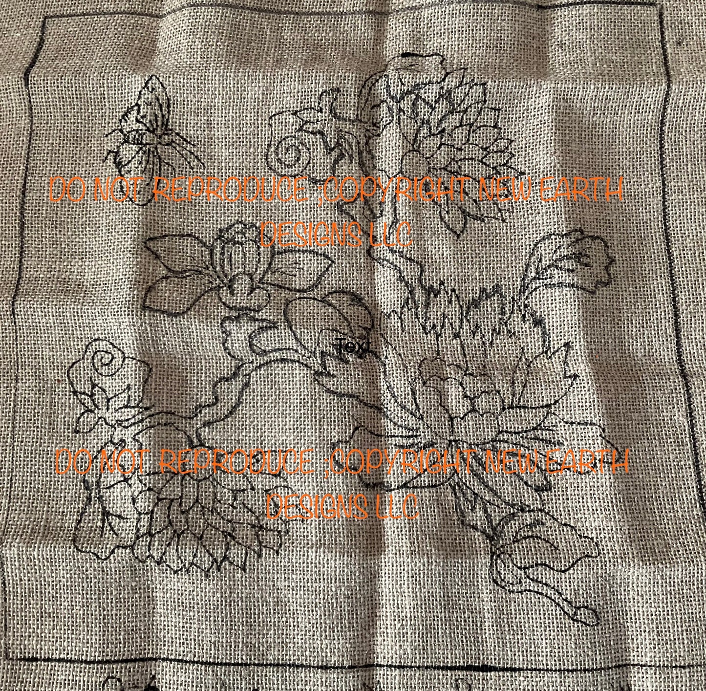 Japanese Mums Pillow