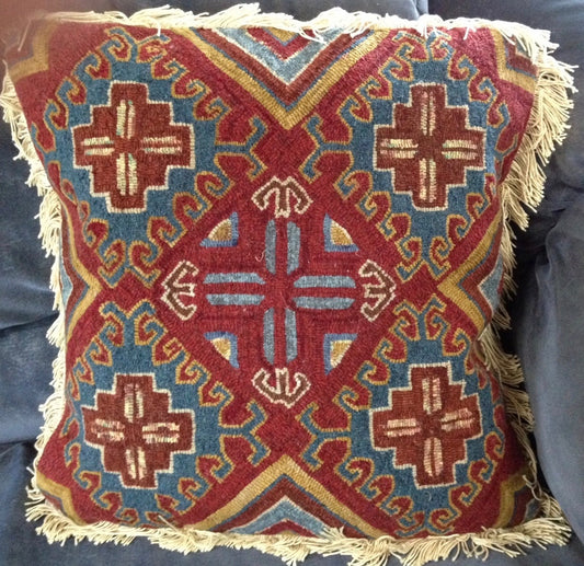 Kazak Carpet Cushion (Pillow)