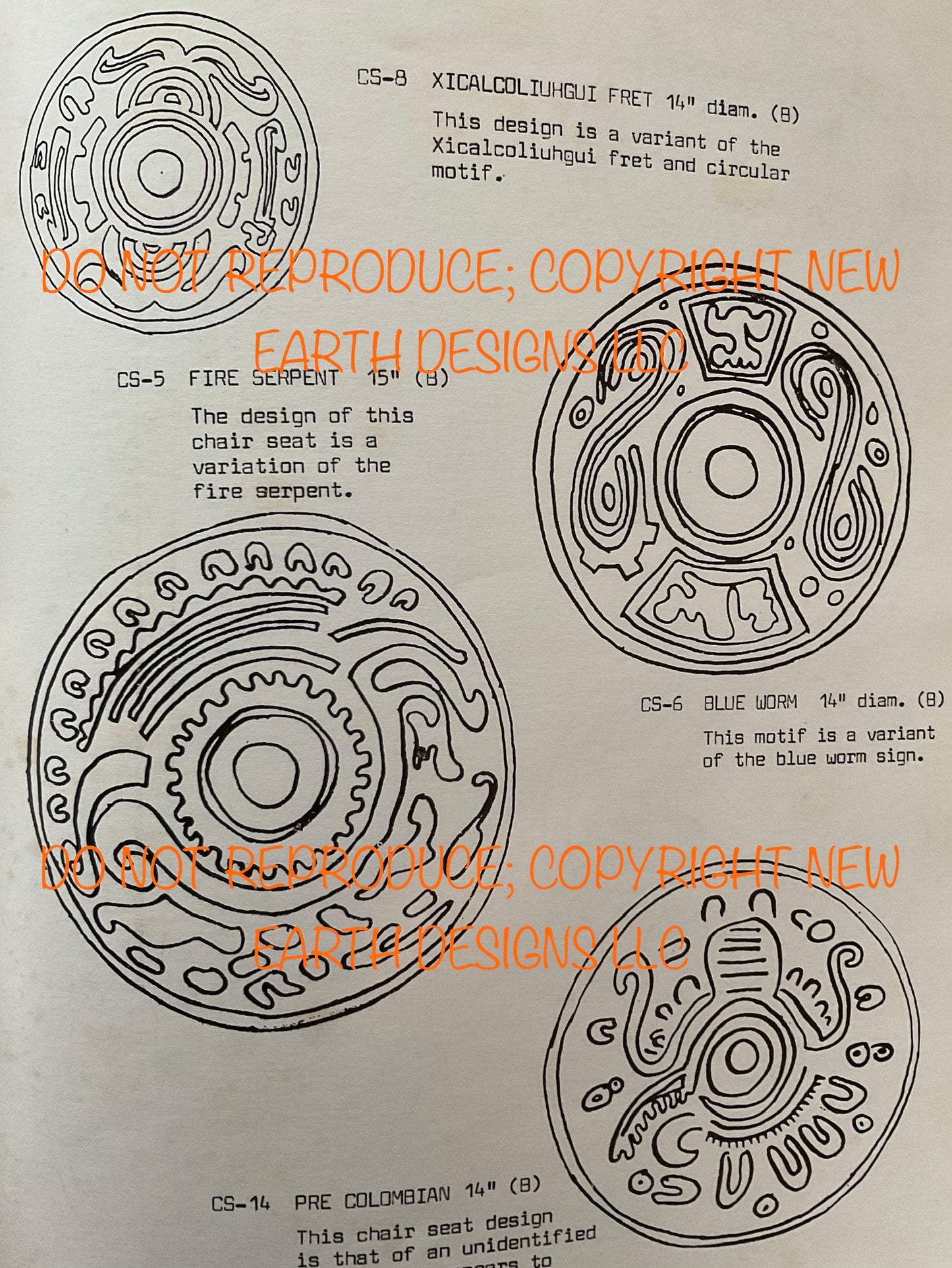 Pre-Colombian Chair Seat: Arms