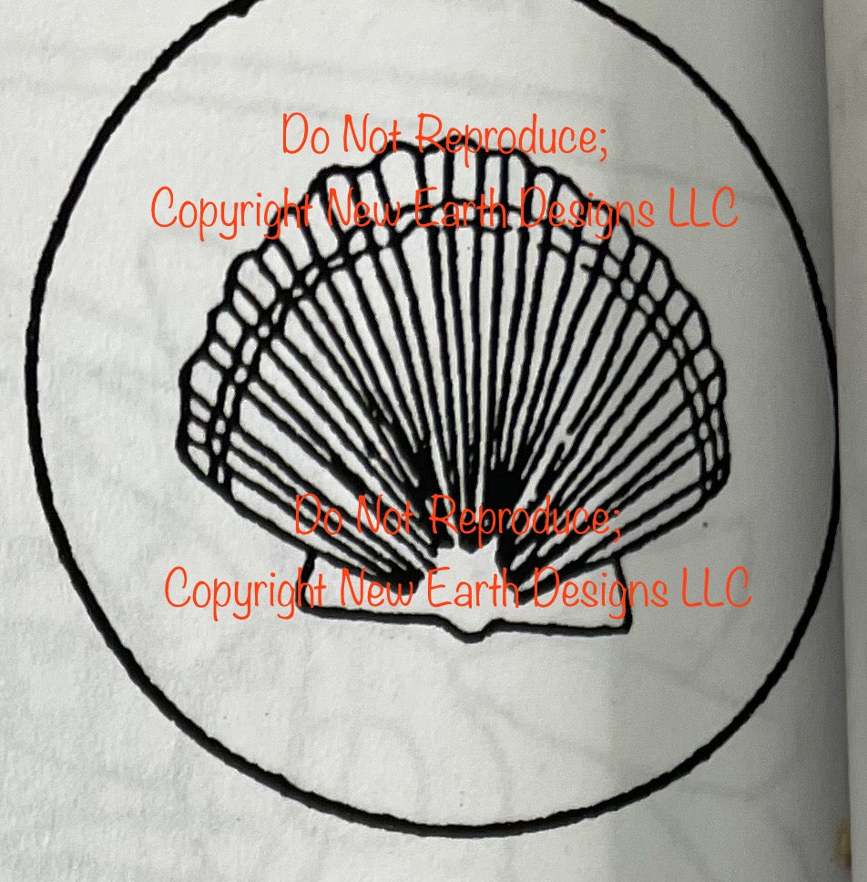 Sea Shell Chair Seat - Scallop